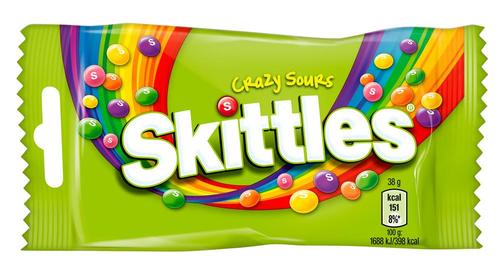 Skittles Crazy Sours 38 g - Skittles Crazy Sours 38 g