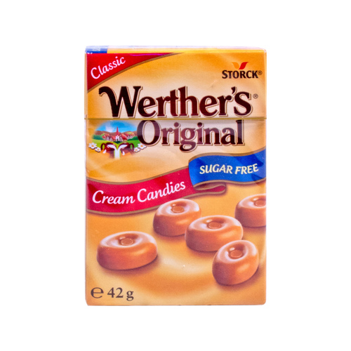 Werther's Original Cream Candies Sugar Free 42 g - Werther's Original Cream Candies Sugar Free 42 g