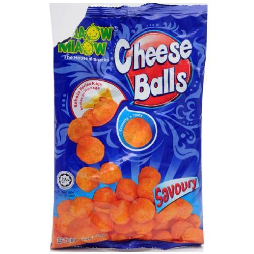 MIAOW MIAOW Cheese Flavoured Balls 50 g - MIAOW MIAOW Cheese Flavoured Balls 50 g