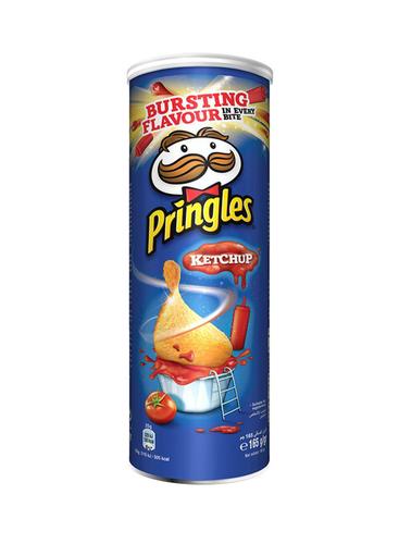 Pringles Ketchup Flavour 165 g - Pringles Ketchup Flavour 165 g