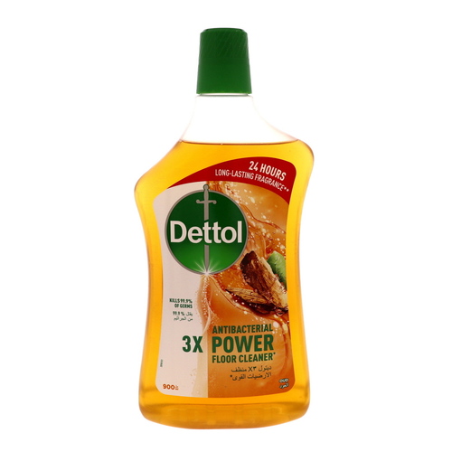 Dettol Antibacterial 3X Power Floor Cleaner OUD 900 ML - Dettol Antibacterial 3X Power Floor Cleaner OUD 900 ML