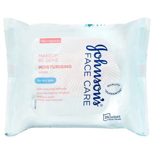 Johnson's Daily Essentials Moisturising Cleaning 25 Wipes - Johnson's Daily Essentials Moisturising Cleaning 25 Wipes