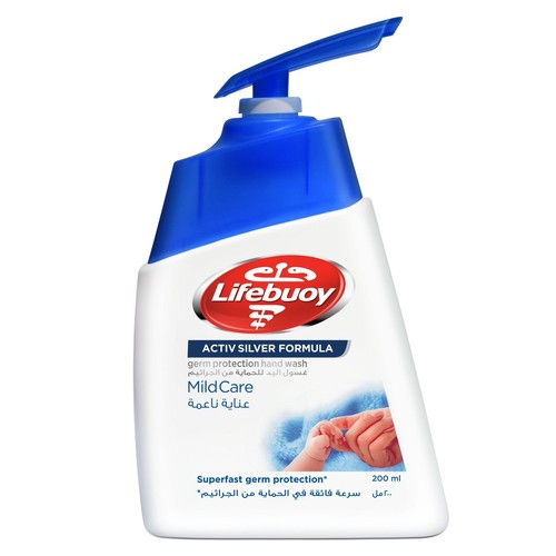 Lifebuoy Mild Care Hand Wash 200 ml - Lifebuoy Mild Care Hand Wash 200 ml