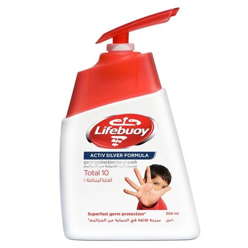 Lifebuoy Total Hand Wash 200 ml - Lifebuoy Total Hand Wash 200 ml