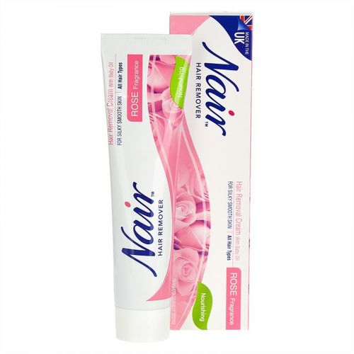 Nair Hair Removal Cream Rose Fragnance 110 g - Nair Hair Removal Cream Rose Fragnance 110 g