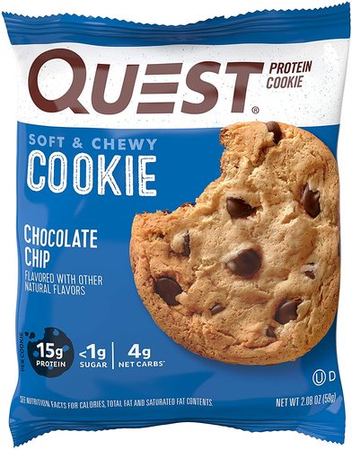 Quest Protein Cookie Chocolate Chip 59 Gram - Quest Protein Cookie Chocolate Chip 59 Gram