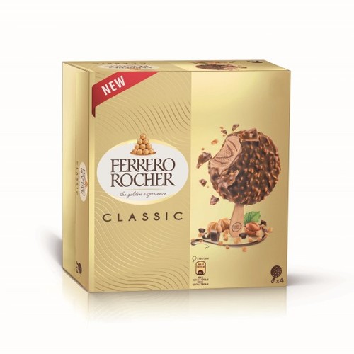 Ferrero Rocher Ice Cream Stick ( 4 X 70 ml ) - Ferrero Rocher Ice Cream Stick ( 4 X 70 ml )