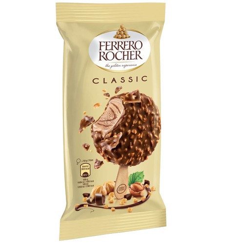 Ferrero Rocher Ice Cream Classic 70 ml - Ferrero Rocher Ice Cream Classic 70 ml