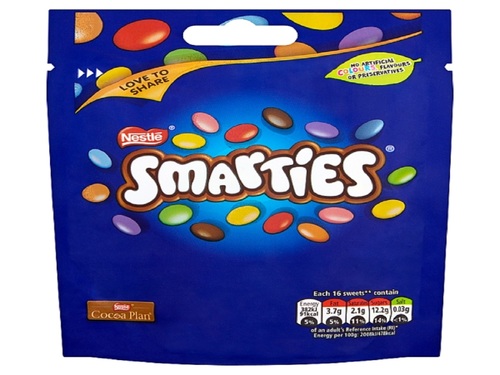 Nestle Smarties Bag 118 g - Nestle Smarties Bag 118 g