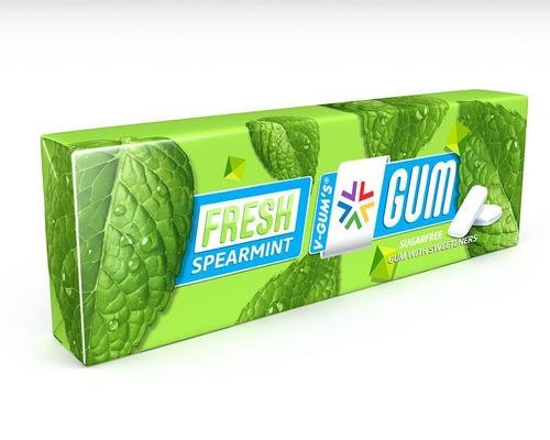 Fresh V-gum Spearmint Sugar Free 14 g