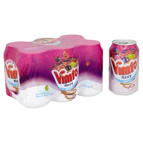 Vimto No Add Sugar Can 6 X 330 ml