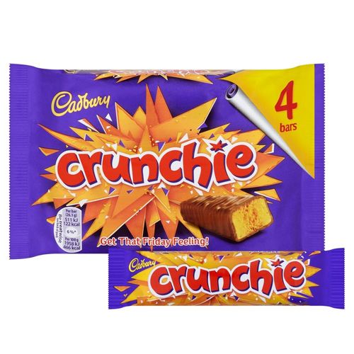 Cadbury Crunchie UK 4 Bar 104.4 g