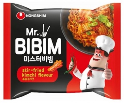 Korean Indomi Mr.Bibim Ramen Stir Fried Kimchi 148 g