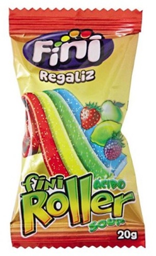 Fini Roller Fizz Fruit Candy Belt 20 g