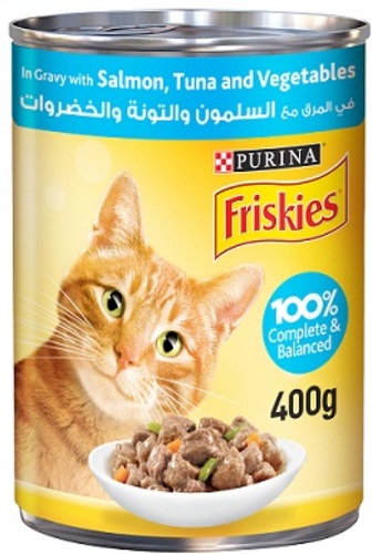 Friskies Salmon, Tuna And Vegetables 400 g