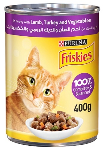 Friskies Lamb, Turkey And Vegetables 400 g