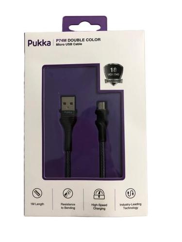 Pukka Micro Usb Cable 1m For Android 18 Months Warranty