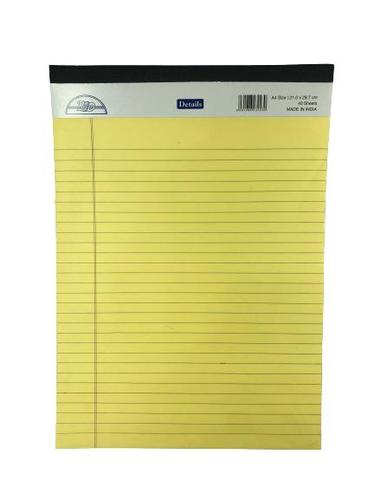 Yellow A4 Notebook