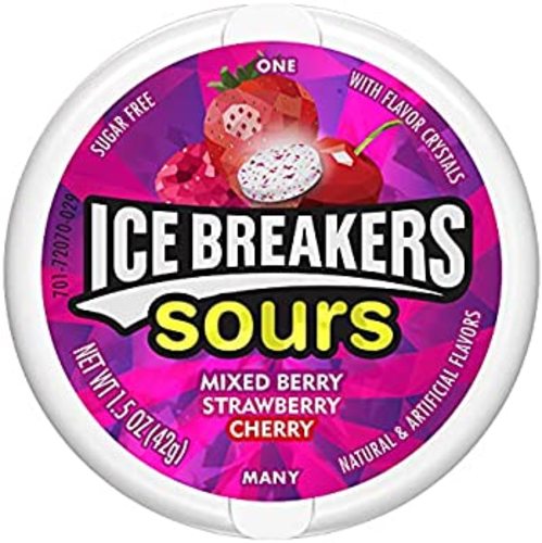 Ice Breakers Strawberry & Mixed Berry 42 g - Ice Breakers Strawberry & Mixed Berry 42 g