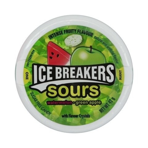 Ice Breakers Watermelon & Green Apple 42 g - Ice Breakers Watermelon & Green Apple 42 g