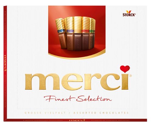 Merci Finest Selection 7 Varieties Of Milk Chocolate Specialties 250 g - Merci Finest Selection 7 Varieties Of Milk Chocolate Specialties 250 g