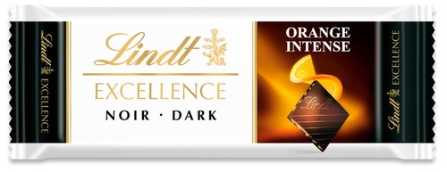 Lindt Excellence Intenste Orange Dark Chocolate Swiss Made 35 g - Lindt Excellence Intenste Orange Dark Chocolate Swiss Made 35 g