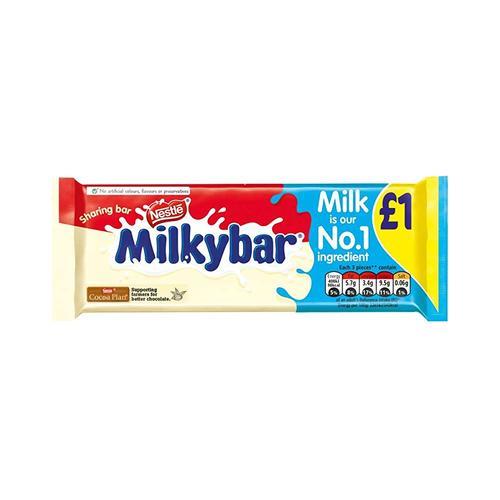 Nestle Milkybar White Chocolate 90 g - Nestle Milkybar White Chocolate 90 g