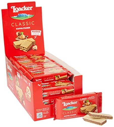 Loacker Hazelnut Cream 45 g * 25 PCS - Loaker Hazelnut Cream 45 g * 25 PCS