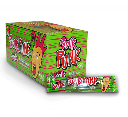 Jelly Sour Punk Apple 40 g * 24 PCS - Jelly Sour Punk Apple 40 g * 24 PCS