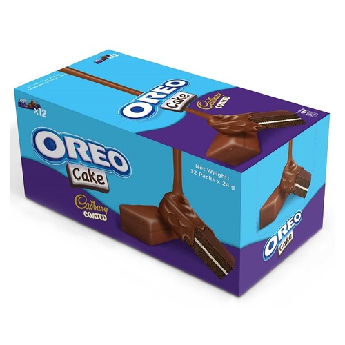 Oreo Cake Choco Coated 12 Pieces X 24 g - Oreo Cake Choco Coated 12 Pieces X 24 g