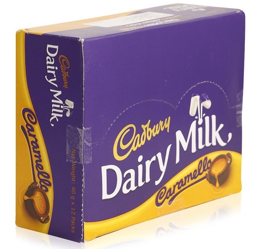 Cadbury Dairy Milk Caramello 12 Pieces X 40 g - Cadbury Dairy Milk Caramello 12 Pieces X 40 g