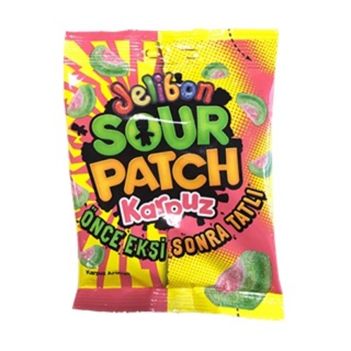 Kent Jelibon Sour Patch Watermelon 80 g - Kent Jelibon Sour Patch Watermelon 80 g