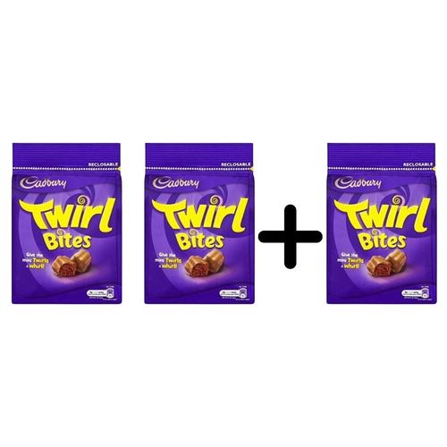 Twirl Cadbury 109 g 2 PIECES + 1 FREE - BUY 2 Get 1 Free