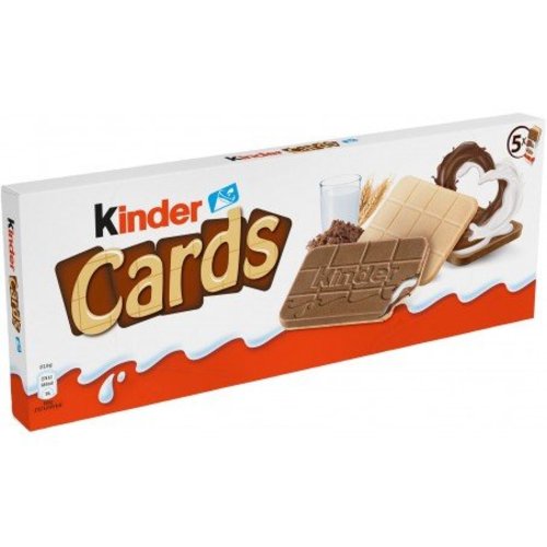 Kinder Cards 5 Pieces 128 g - Kinder Cards 5 Pieces 128 g