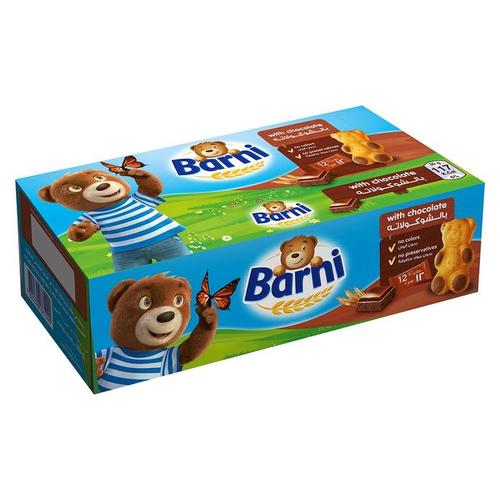 Barni Cake With Chocolate 12 Pieces X 30 g - Barni Cake With Chocolate 12 Pieces X 30 g