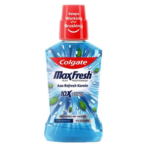 Colgate Max Fresh MouthWash Peppermint 250 ml - Colgate Max Fresh MouthWash Peppermint 250 ml