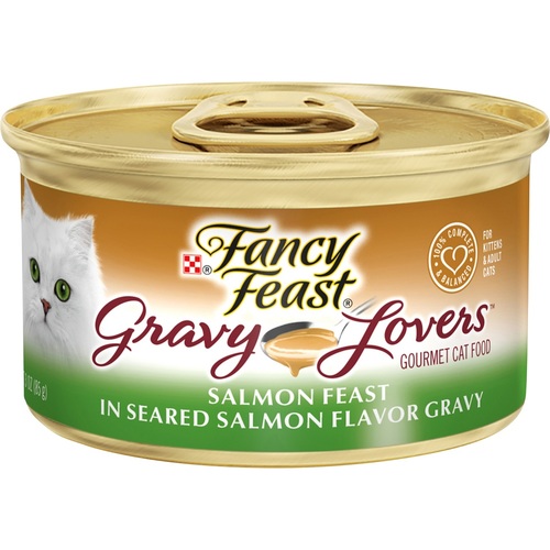 Purina Fancy Feast Gravy Lovers Salmon Feast 85 g - Purina Fancy Feast Gravy Lovers Salmon Feast 85 g