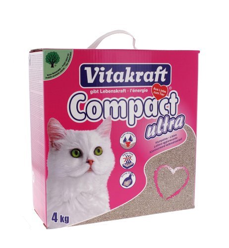 Vitakraft Compact Ultra Cat Litter 4 Kg - Vitakraft Compact Ultra Cat Litter 4 Kg