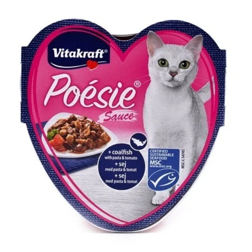 Vitakraft Poesie Colafish With Pasta And Tomato Cat Food 85 g - Vitakraft Poesie Colafish With Pasta And Tomato Cat Food 85 g