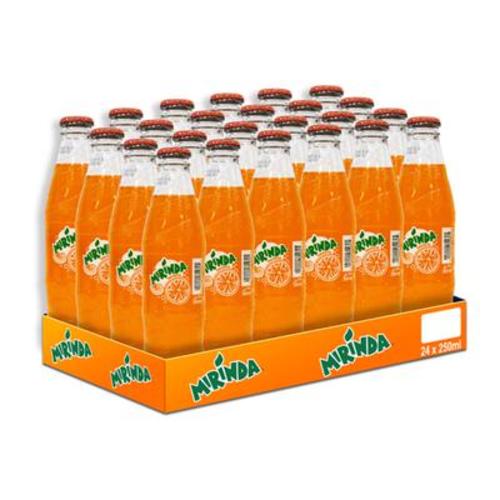 Mirinda Orange Glass Bottle 24 Pieces X 250 ml - Mirinda Orange Glass Bottle 24 Pieces X 250 ml