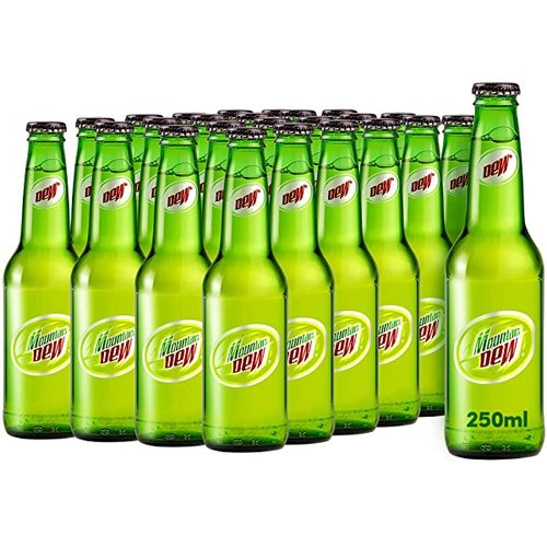 Mountain Dew Glass Bottle 24 Pieces X 250 ml - Mountain Dew Glass Bottle 24 Pieces X 250 ml