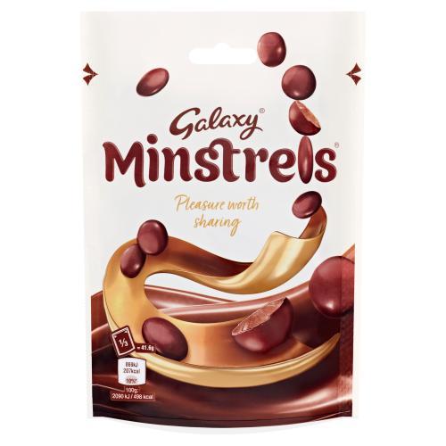 Galaxy Minstrels Pouch 125 g - Galaxy Minstrels Pouch 125 g