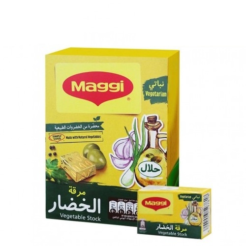 Maggi Vegetable Stock 24 Pieces X 20 g - Maggi Vegetable Stock 24 Pieces X 20 g