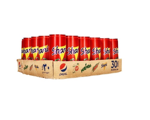 Shani Can 250 ml 30 pieces - Shani Can 250 ml 30 pieces