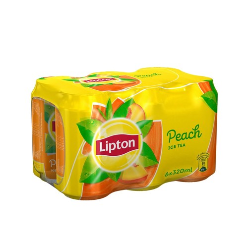 Lipton Peach Ice Tea 6 Pieces X 320 ml - Lipton Peach Ice Tea 6 Pieces X 320 ml