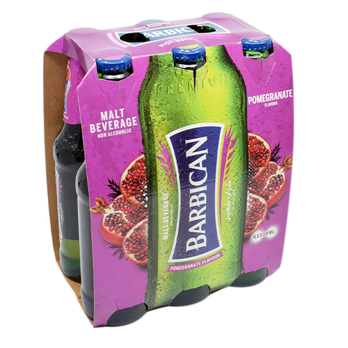 Barbican Pomegranate 6 Pieces X 330 ml - Barbican Pomegranate 6 Pieces X 330 ml