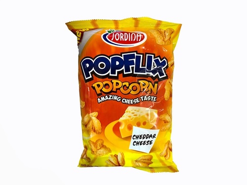 Jordina Popflix Pop Corn Cheddar Cheese Flavor 45 g - Jordina Popflix Pop Corn Cheddar Cheese Flavor 45 g