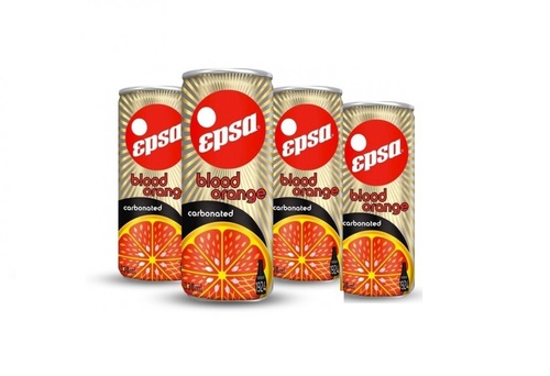 Epsa Blood Orange Carbonated 4 Pieces X 330 ML - Epsa Blood Orange Carbonated 4 Pieces X 330 ML