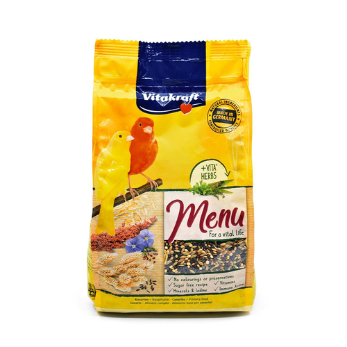 Vitakraft Menu Kanari Food 500 g - Vitakraft Menu Kanari Food 500 g