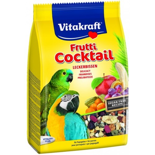 Vitakraft Parrot Frutti Cocktail Food 250 g - Vitakraft Parrot Frutti Cocktail Food 250 g